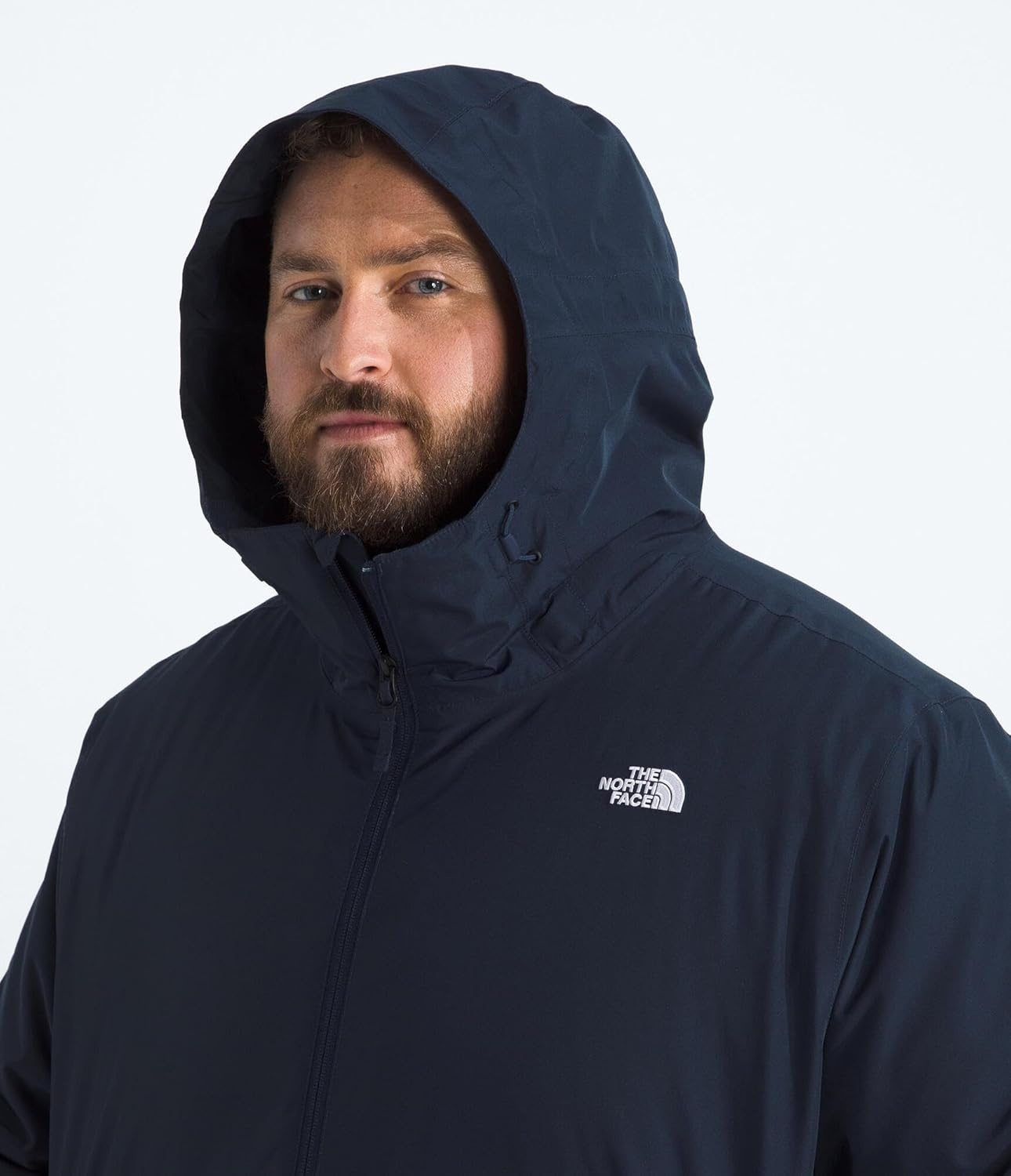 image:imageTHE NORTH FACE Mens Carto Mono Triclimate Hooded Jacket Standard amp Big Size Insulated Winter Coat Wind amp Water ResistantSummit Navy