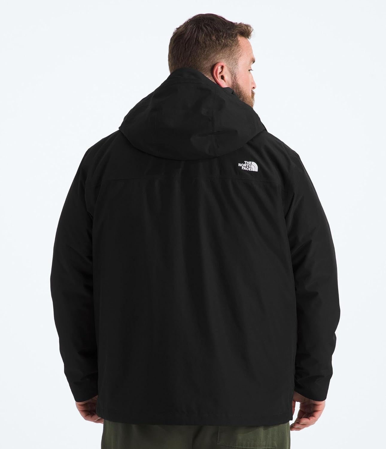 image:imageTHE NORTH FACE Mens Carto Mono Triclimate Hooded Jacket Standard amp Big Size Insulated Winter Coat Wind amp Water ResistantTnf Black