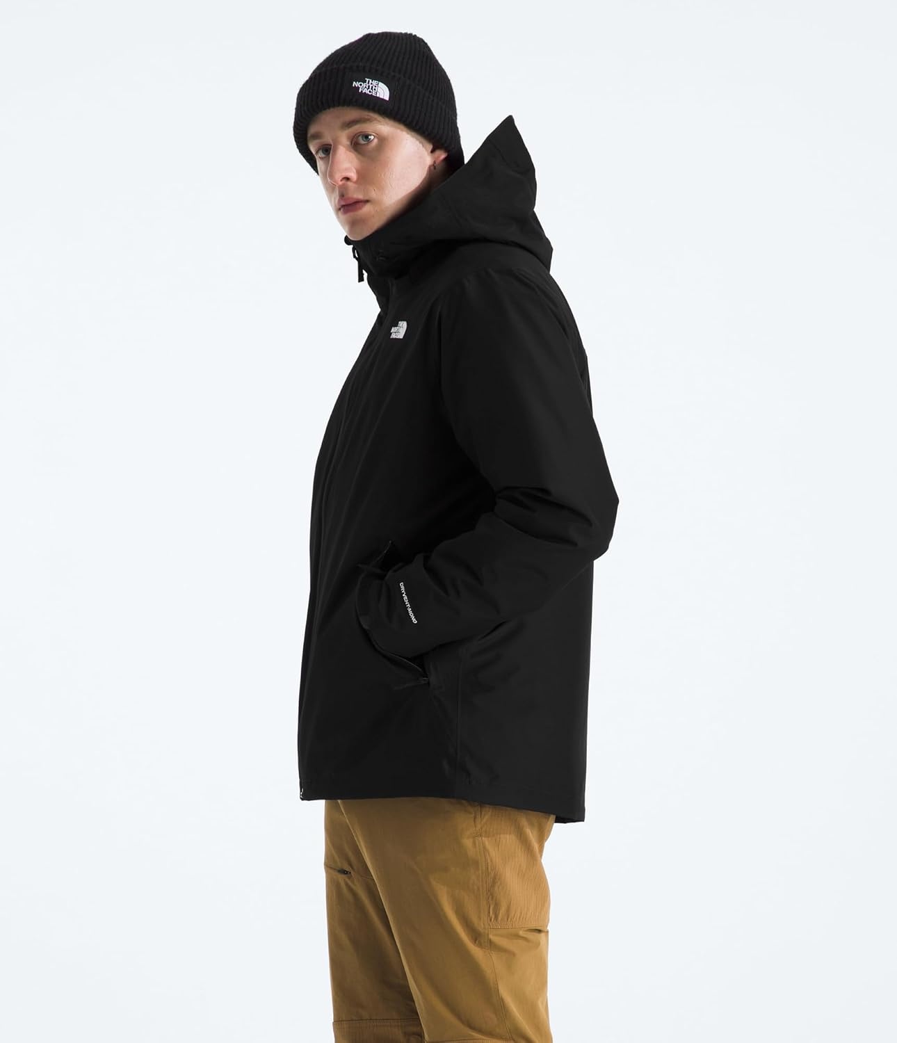 image:imageTHE NORTH FACE Mens Carto Mono Triclimate Hooded Jacket Standard amp Big Size Insulated Winter Coat Wind amp Water ResistantTnf Black