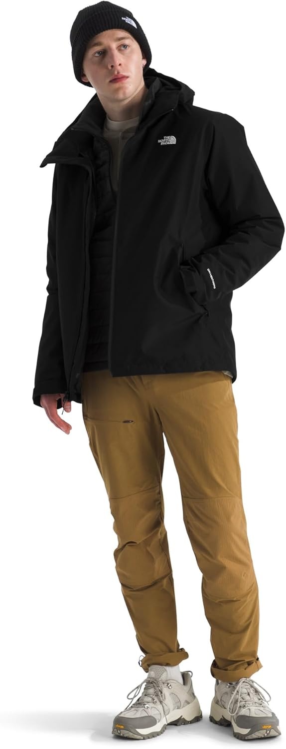 image:imageTHE NORTH FACE Mens Carto Mono Triclimate Hooded Jacket Standard amp Big Size Insulated Winter Coat Wind amp Water ResistantTnf Black
