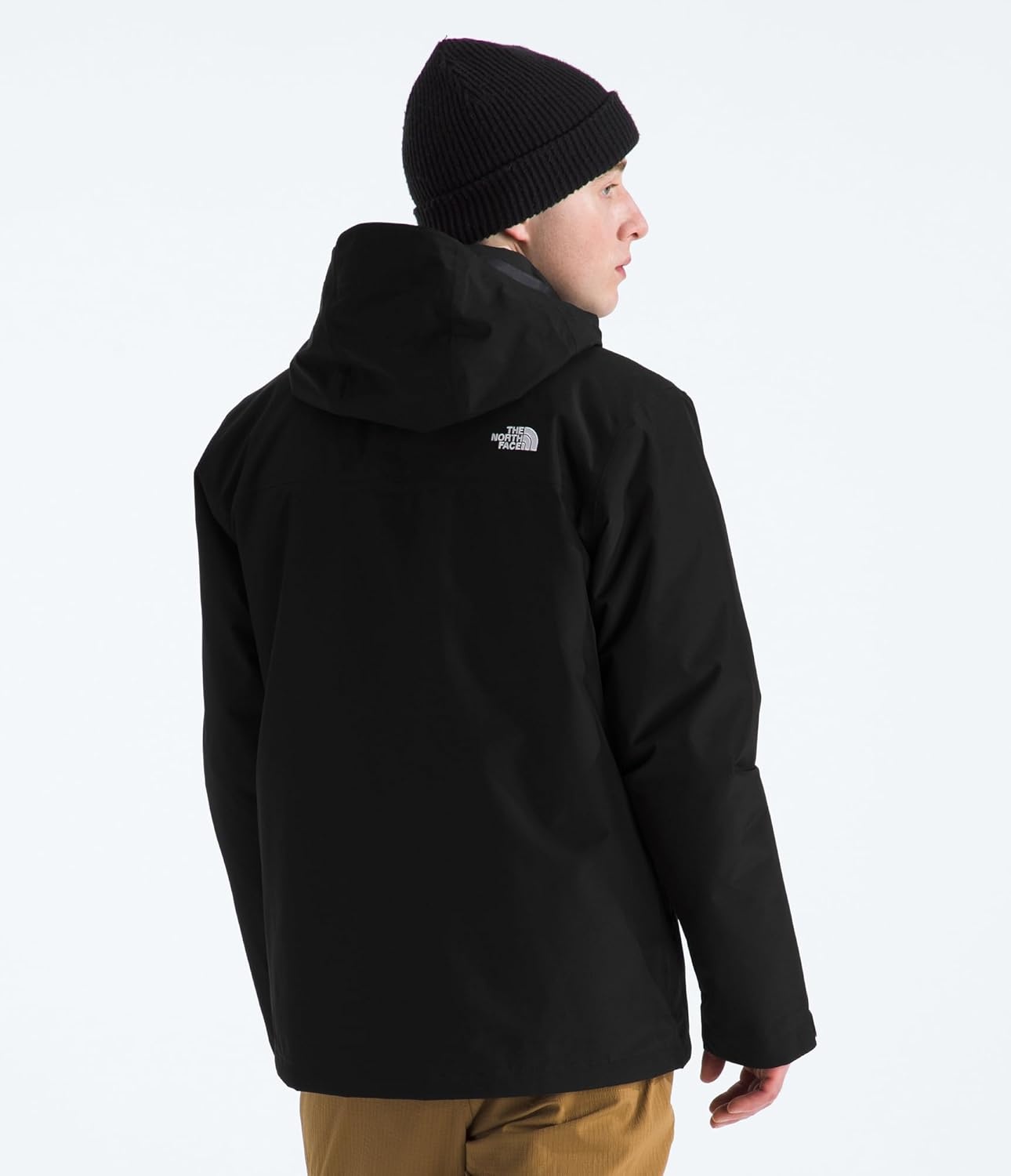 image:imageTHE NORTH FACE Mens Carto Mono Triclimate Hooded Jacket Standard amp Big Size Insulated Winter Coat Wind amp Water ResistantTnf Black