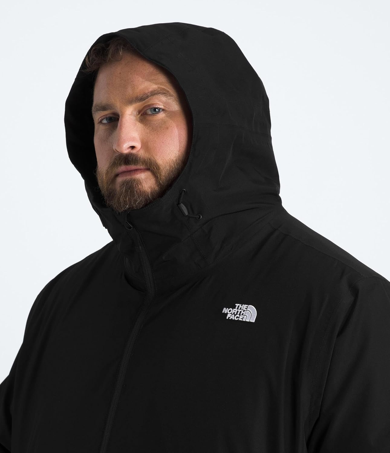 image:imageTHE NORTH FACE Mens Carto Mono Triclimate Hooded Jacket Standard amp Big Size Insulated Winter Coat Wind amp Water ResistantTnf Black