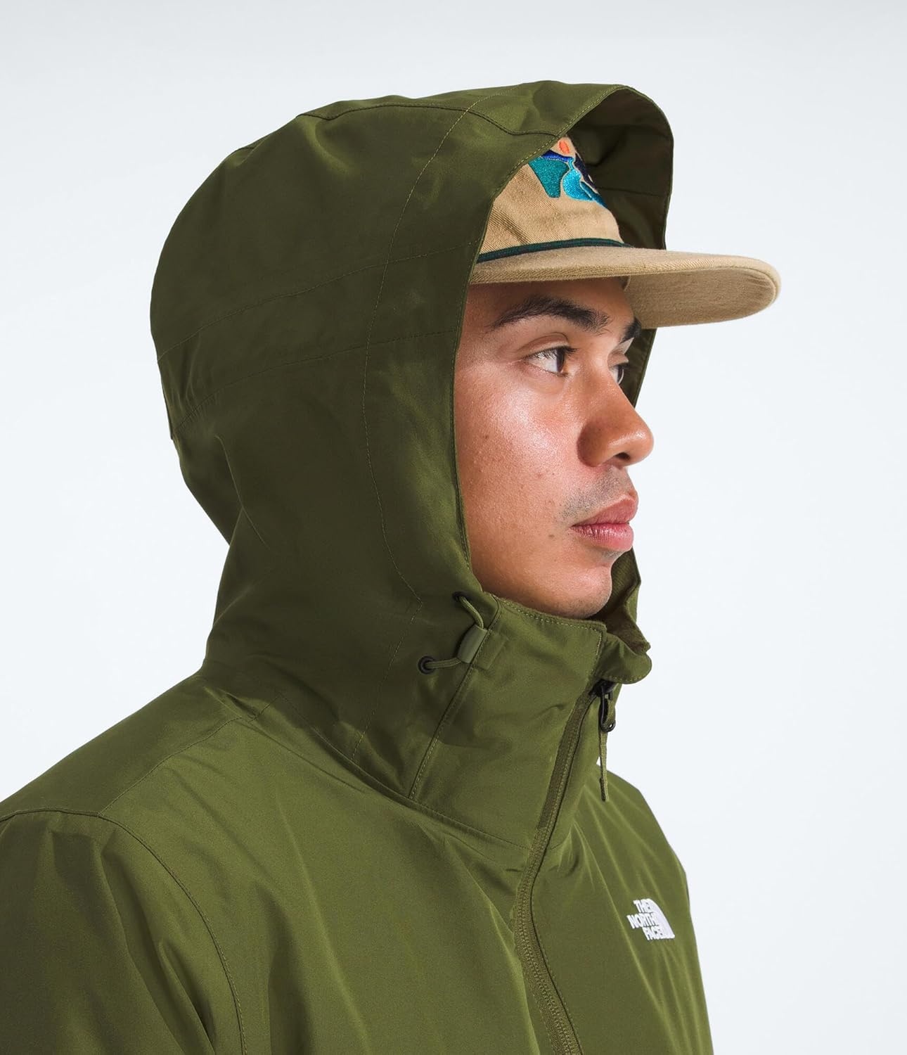 image:imageTHE NORTH FACE Mens Carto Mono Triclimate Hooded Jacket Standard amp Big Size Insulated Winter Coat Wind amp Water ResistantWoodland Green