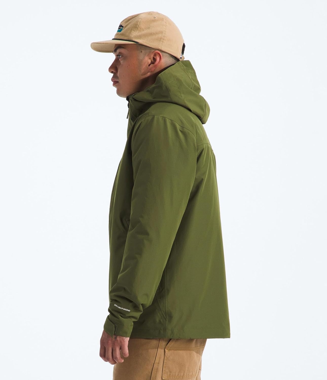 image:imageTHE NORTH FACE Mens Carto Mono Triclimate Hooded Jacket Standard amp Big Size Insulated Winter Coat Wind amp Water ResistantWoodland Green