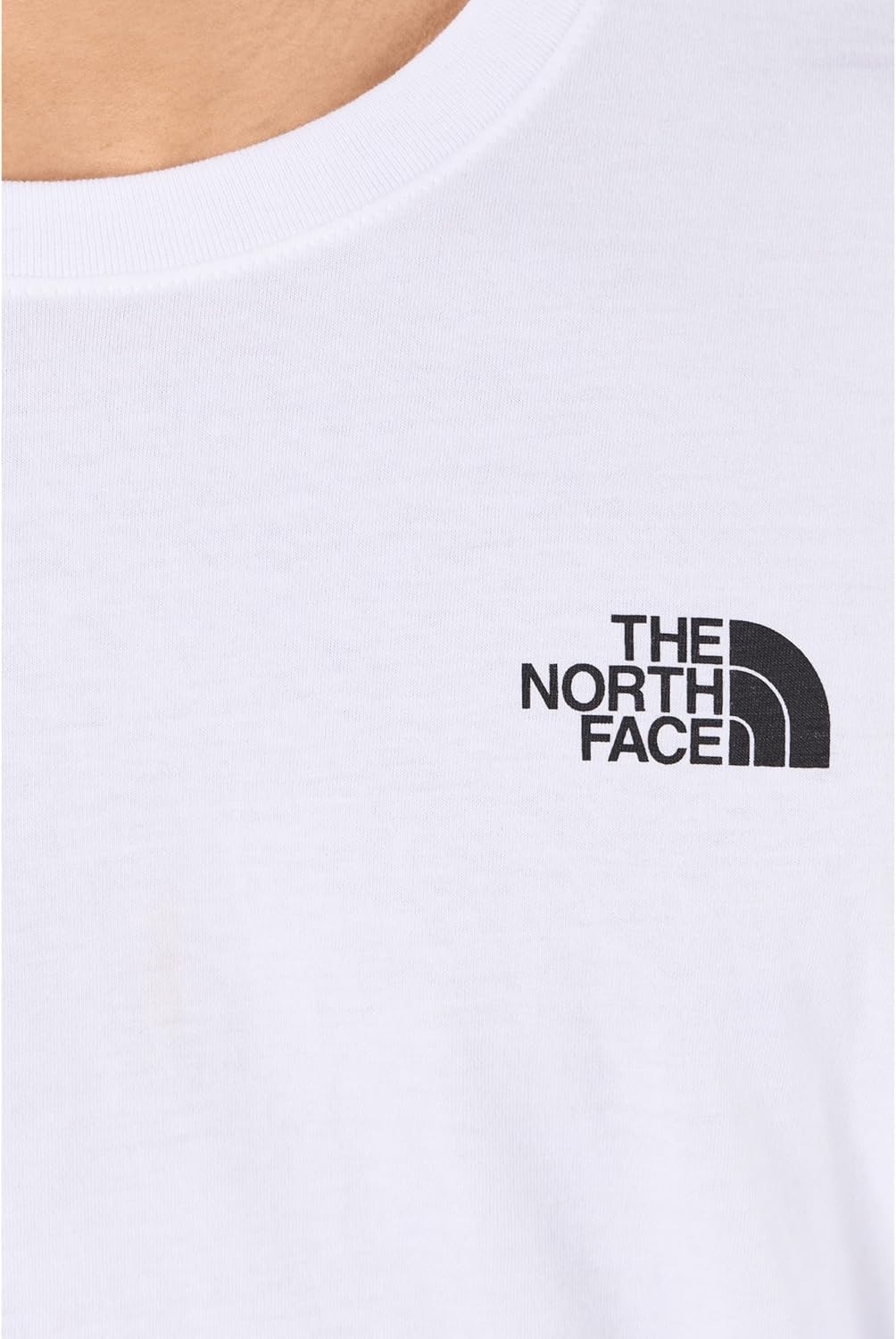 image:imageTHE NORTH FACE Mens Core Box Long Sleeve NSE Tee Tshirt With Ribbed Collar amp Cuffs for DurabilityTnf White