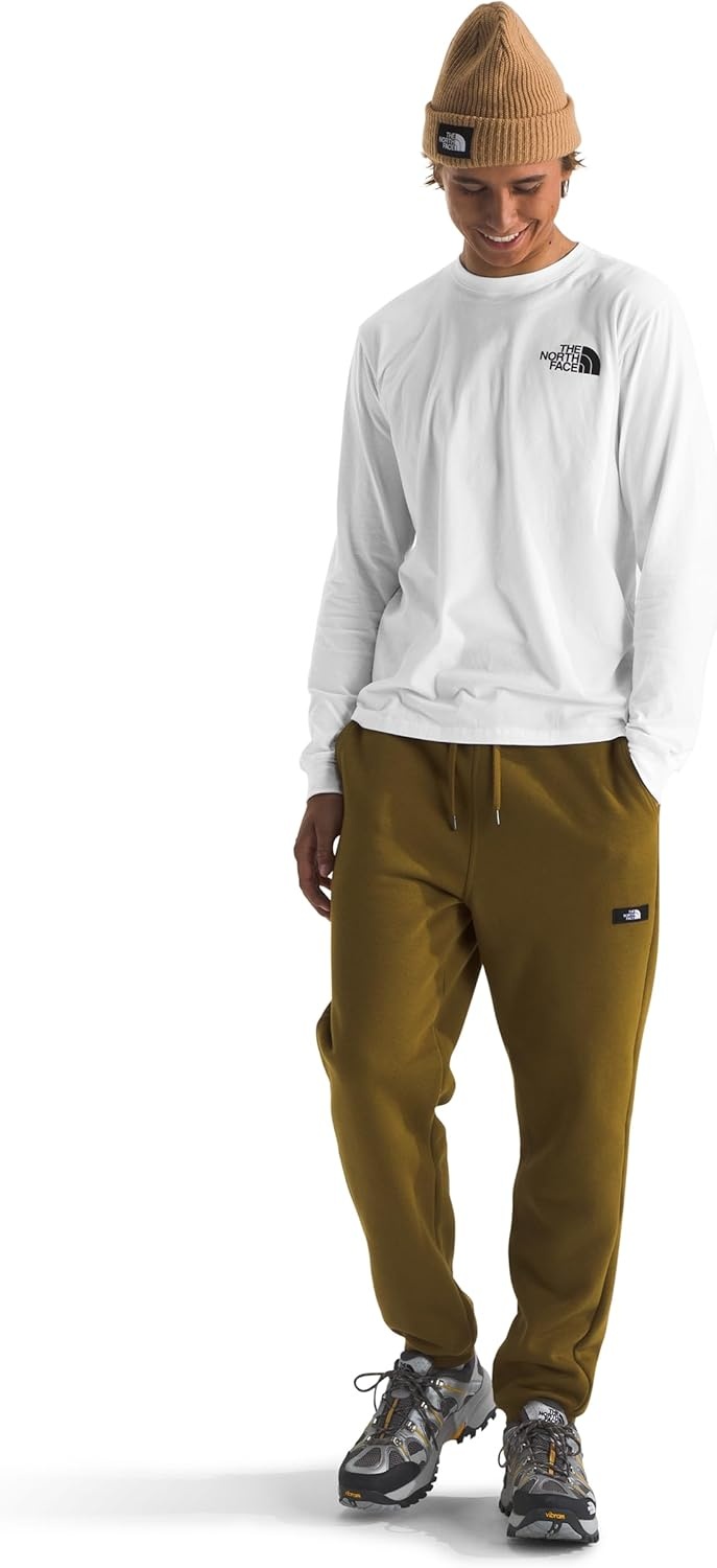 image:imageTHE NORTH FACE Mens Core Box Long Sleeve NSE Tee  Tshirt With Ribbed Collar amp Cuffs for DurabilityTnf WhiteMulticolor