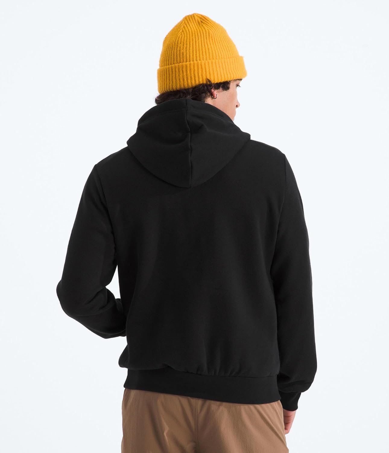 image:imageTHE NORTH FACE Mens Evolution Half Dome Hoodie Sweatshirt With 2 Piece Hood Adjustable Drawcord Kangaroo Hand PocketTnf Black