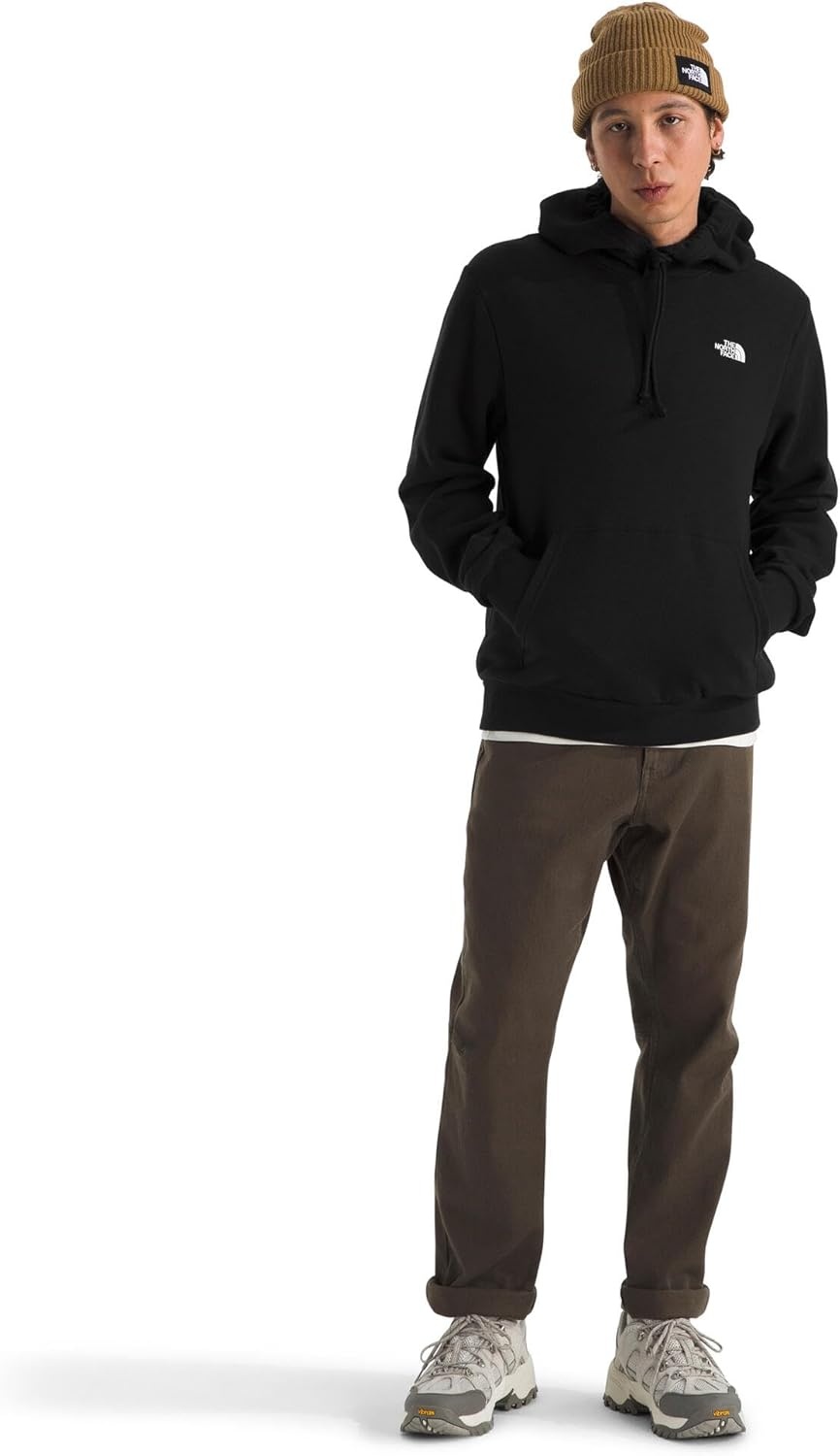 image:imageTHE NORTH FACE Mens Evolution Simple Dome Hoodie Standard amp Big Size Hood With Adjustable Drawcord Kangaroo PocketTnf Black