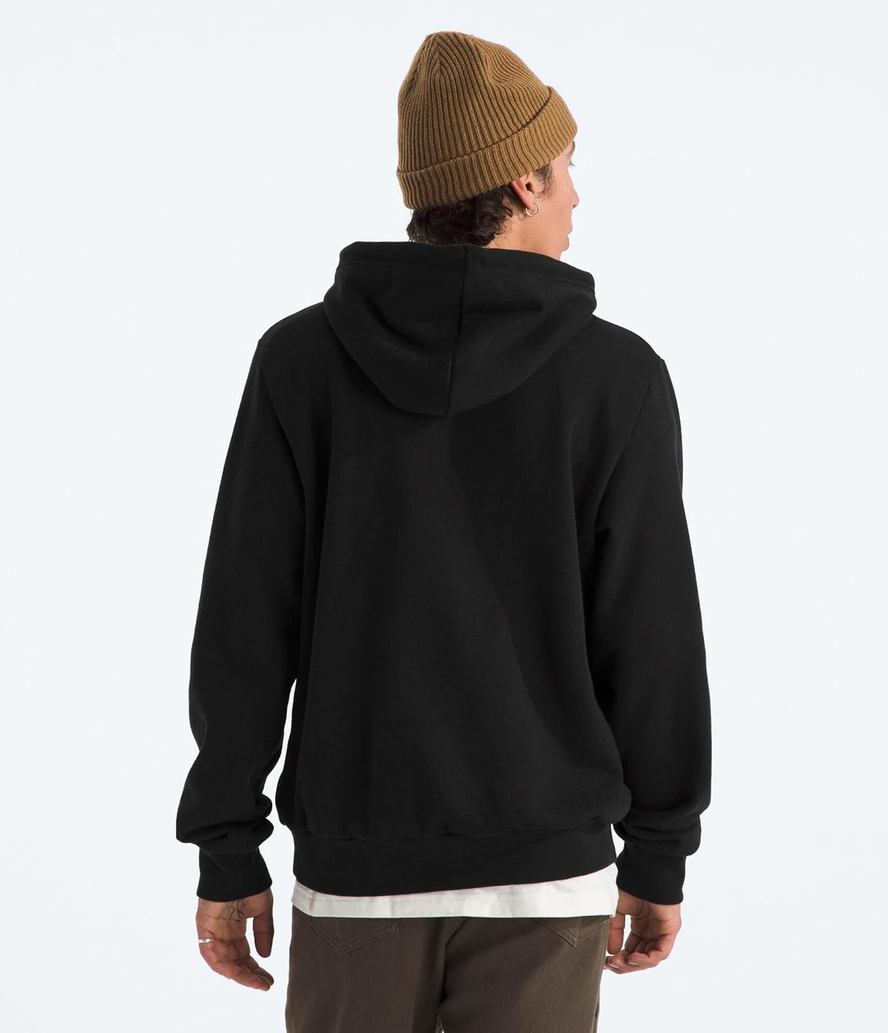 image:imageTHE NORTH FACE Mens Evolution Simple Dome Hoodie Standard amp Big Size Hood With Adjustable Drawcord Kangaroo PocketTnf Black