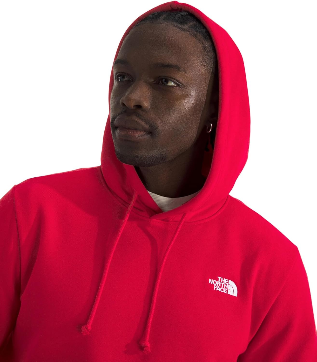 image:imageTHE NORTH FACE Mens Evolution Simple Dome Hoodie Standard amp Big Size Hood With Adjustable Drawcord Kangaroo PocketTnf Red
