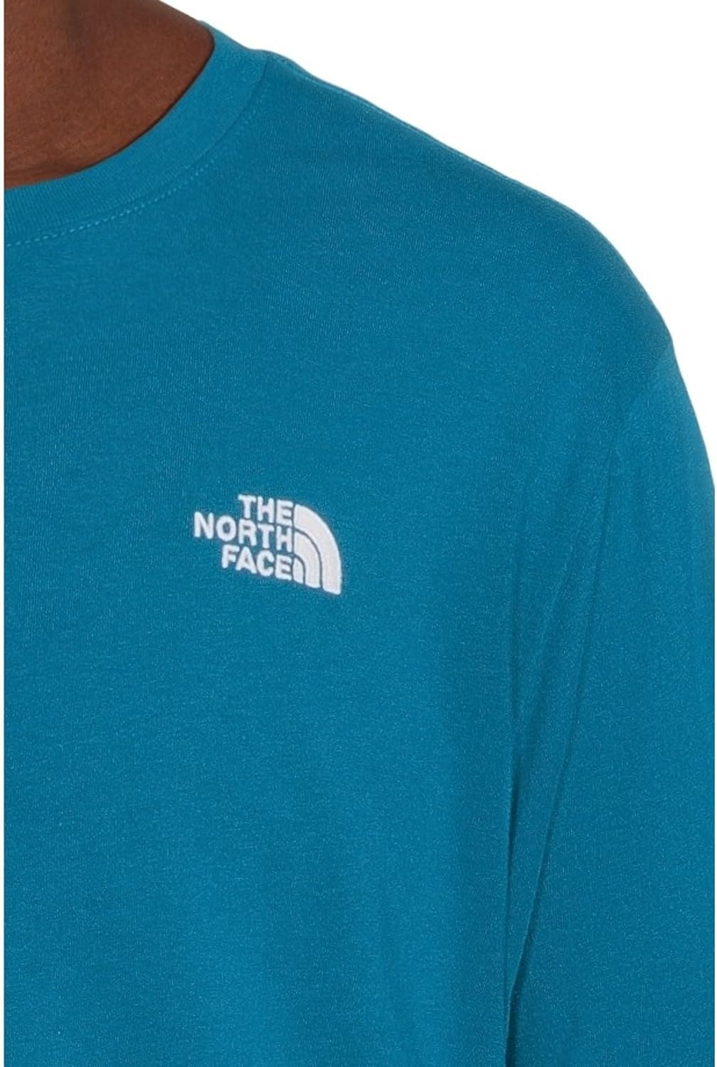 image:imageTHE NORTH FACE Mens Evolution Simple Dome Longsleeve Tee Cotton Shirt With the Classic LogoDusk Blue