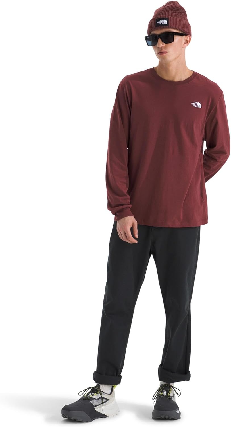 image:imageTHE NORTH FACE Mens Evolution Simple Dome Longsleeve Tee Cotton Shirt With the Classic LogoSumac