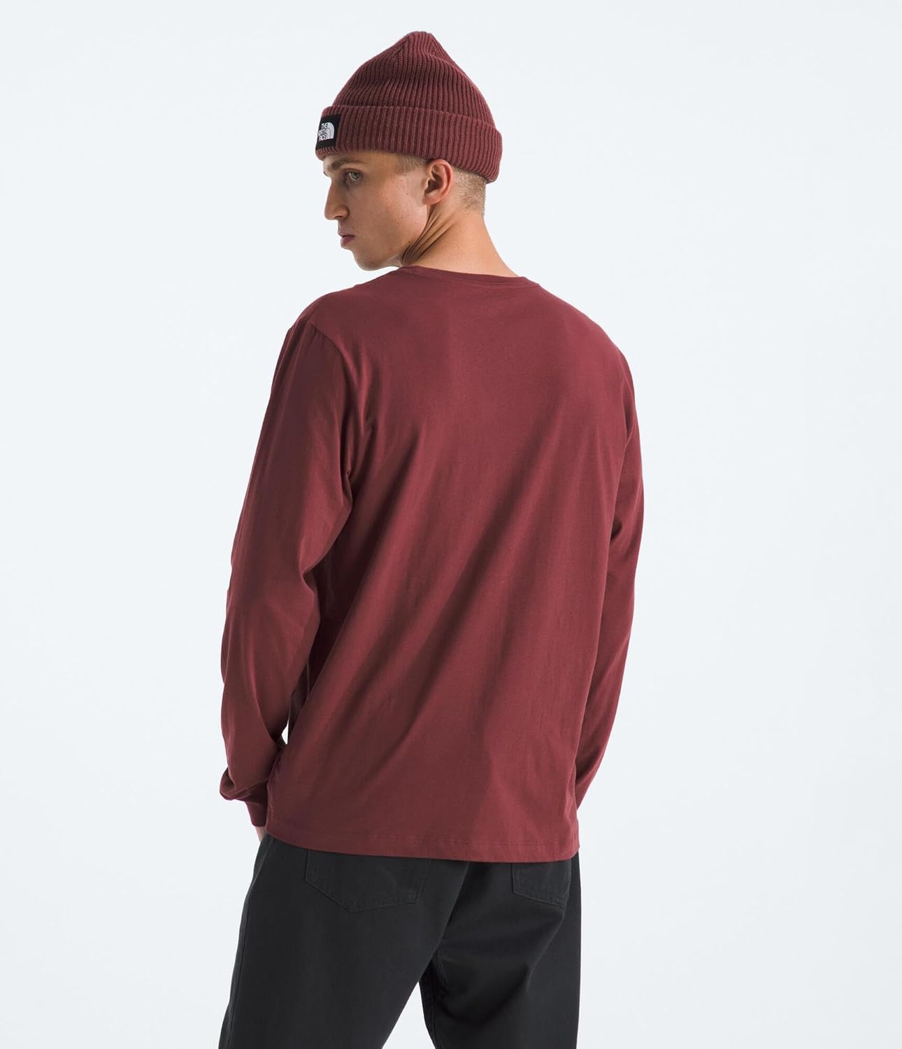 image:imageTHE NORTH FACE Mens Evolution Simple Dome Longsleeve Tee Cotton Shirt With the Classic LogoSumac