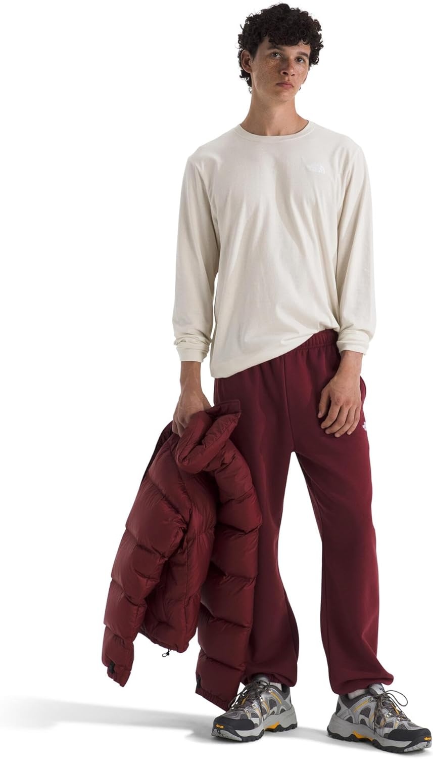 image:imageTHE NORTH FACE Mens Evolution Simple Dome Longsleeve Tee Cotton Shirt With the Classic LogoWhite Dune
