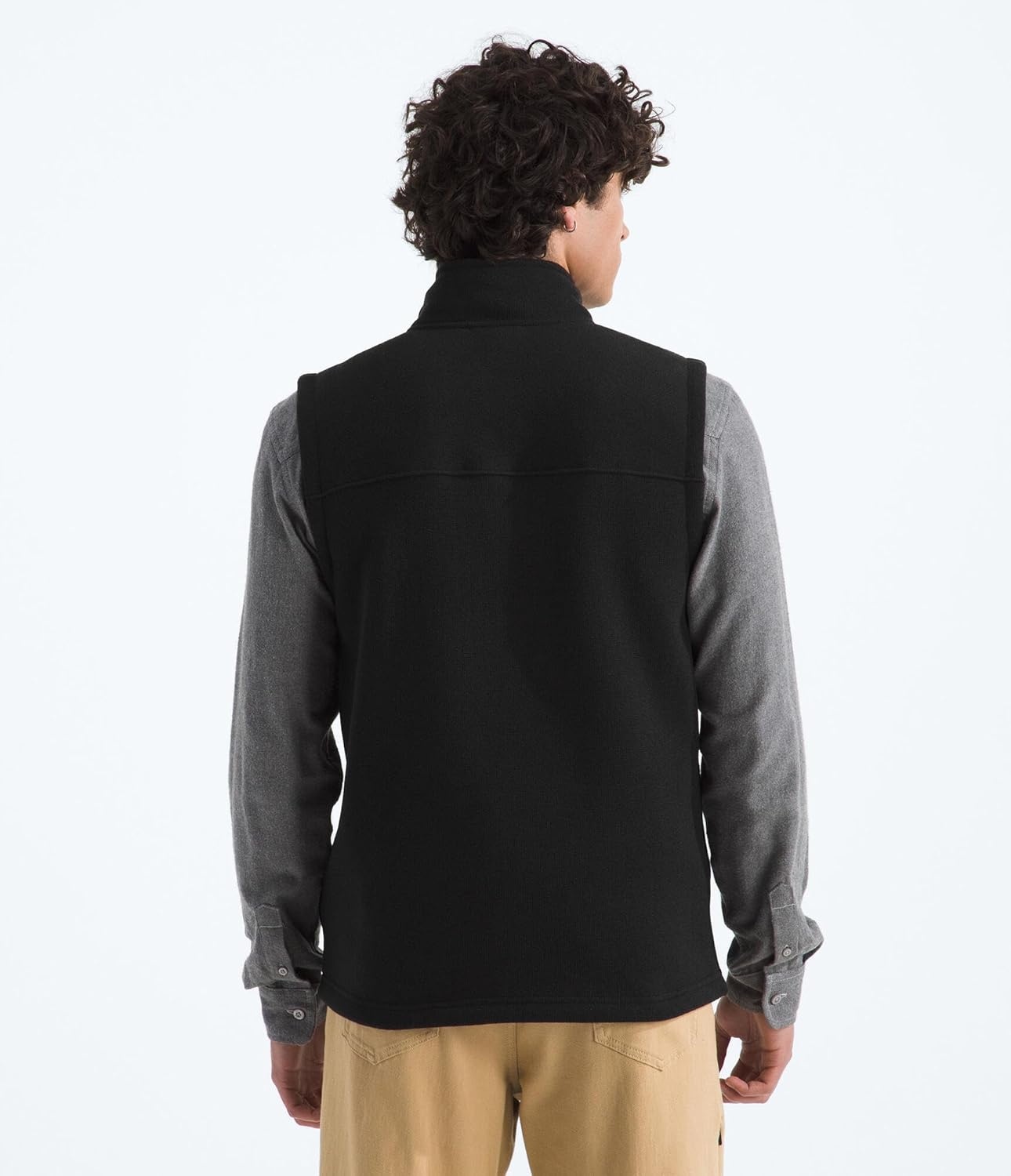 image:imageTHE NORTH FACE Mens Gordon Lyons Vest Cold Weather Top With Zippered Hand PocketsTnf Black Heather