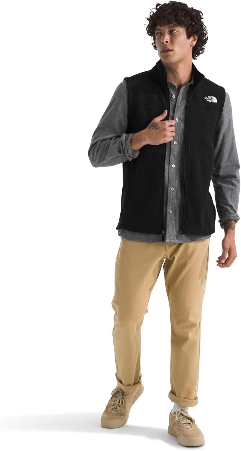 image:imageTHE NORTH FACE Mens Gordon Lyons Vest Cold Weather Top With Zippered Hand PocketsTnf Black Heather