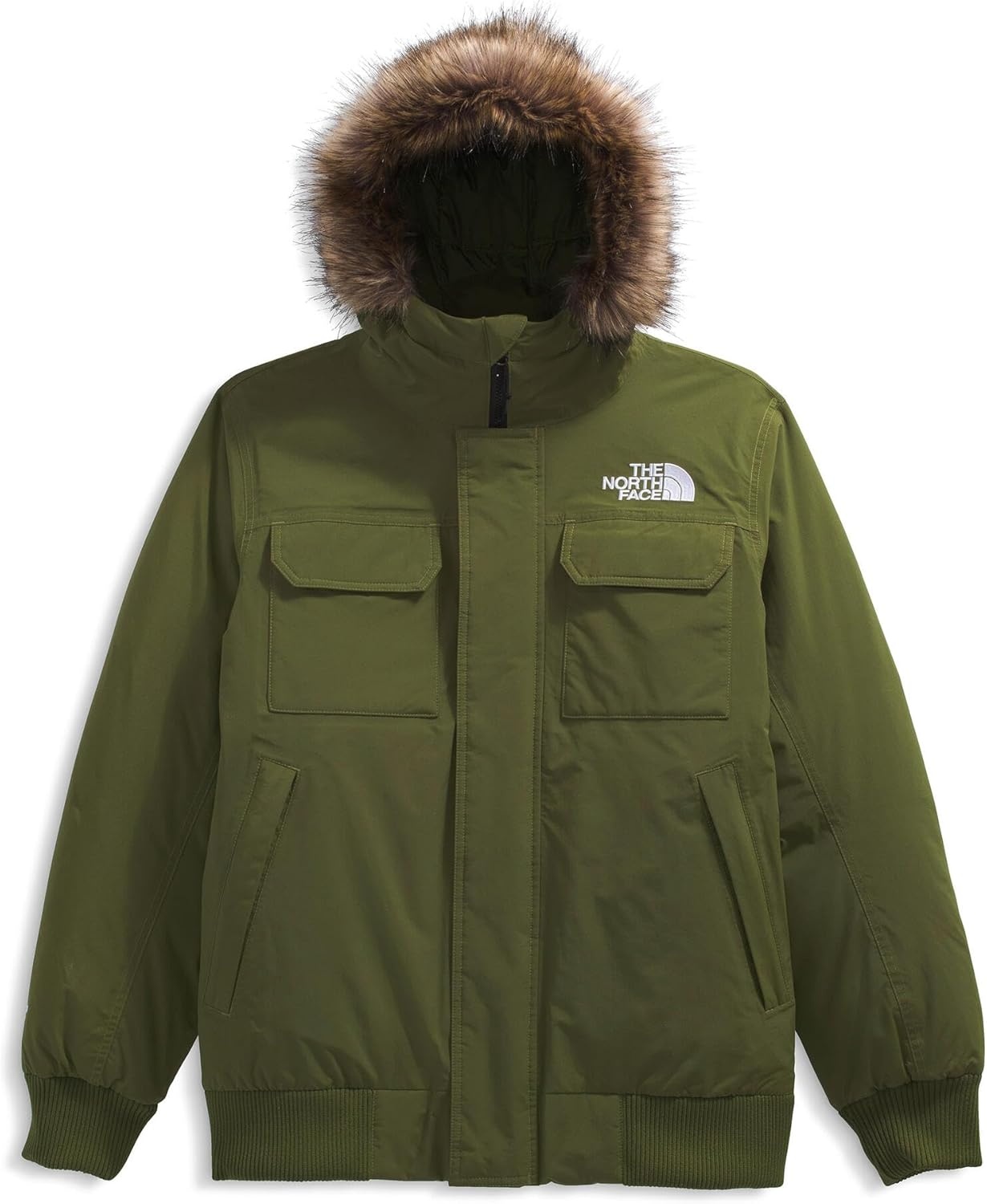 image:imageTHE NORTH FACE Mens McMurdo Bomber Jacket Waterproof Waterfowl Down Insulation Hooded JacketWoodland Green
