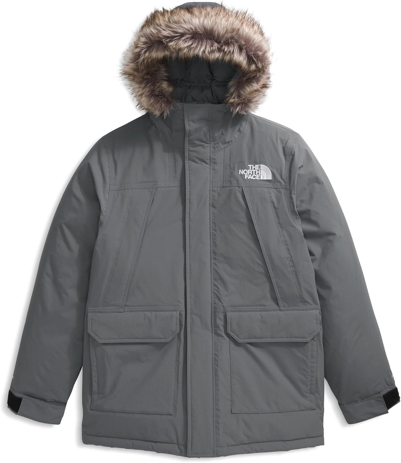 image:imageTHE NORTH FACE Mens McMurdo Parka Long Waterproof Winter Jacket With 600 Fill Waterfowl Down InsulationSmoked PearlSmoked Pearl
