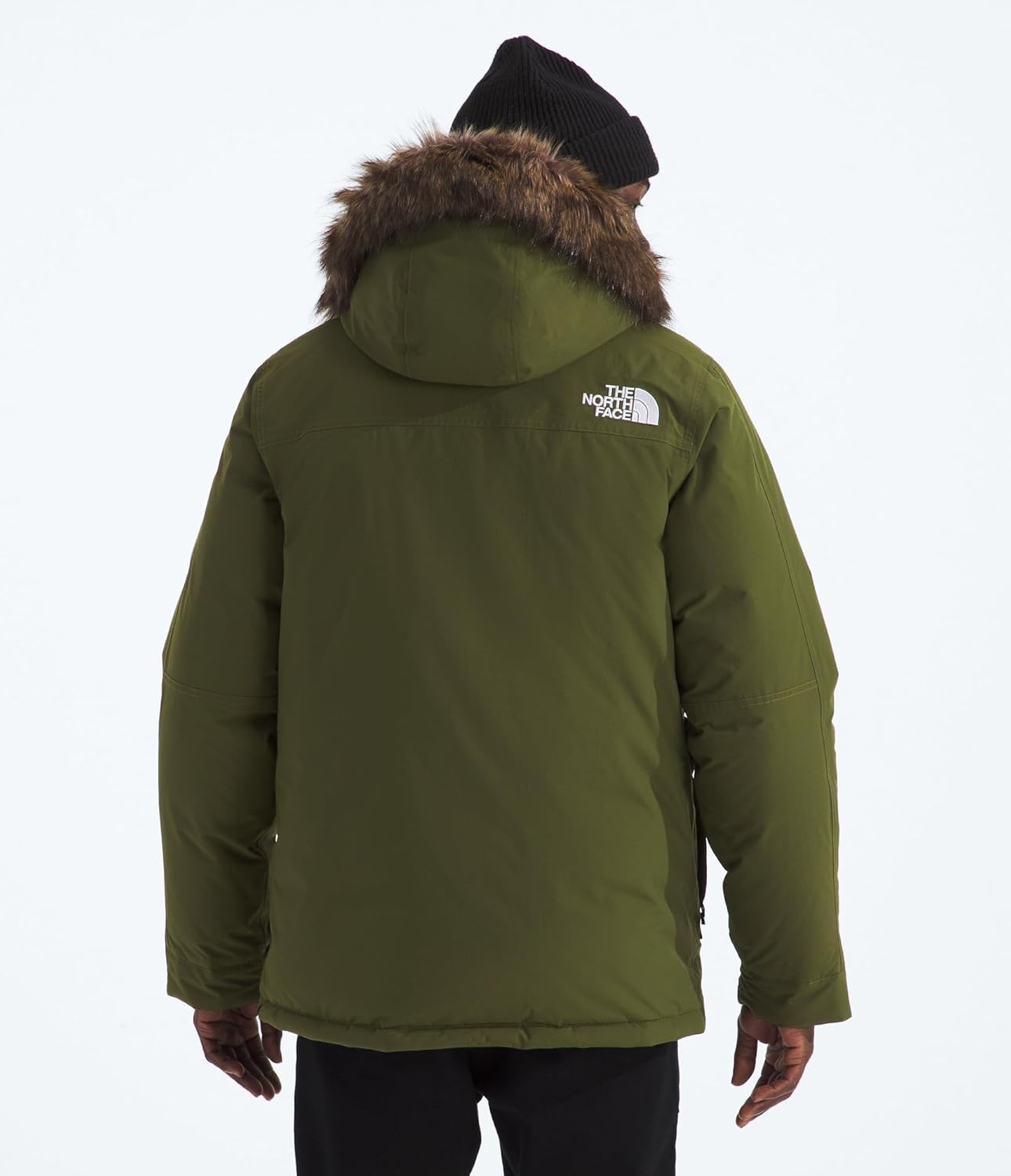 image:imageTHE NORTH FACE Mens McMurdo Parka Long Waterproof Winter Jacket With 600 Fill Waterfowl Down InsulationWoodland Green