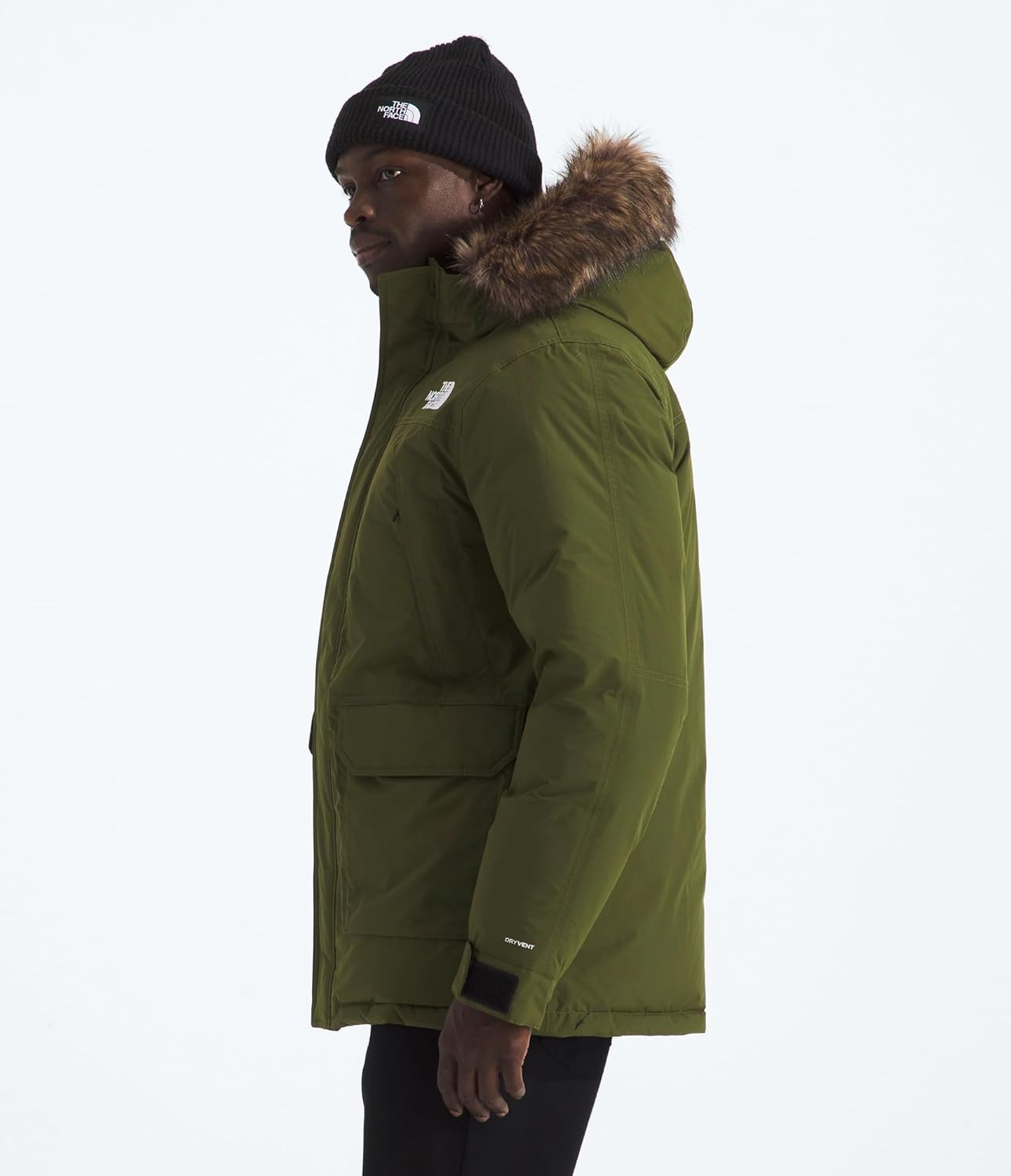 image:imageTHE NORTH FACE Mens McMurdo Parka Long Waterproof Winter Jacket With 600 Fill Waterfowl Down InsulationWoodland Green