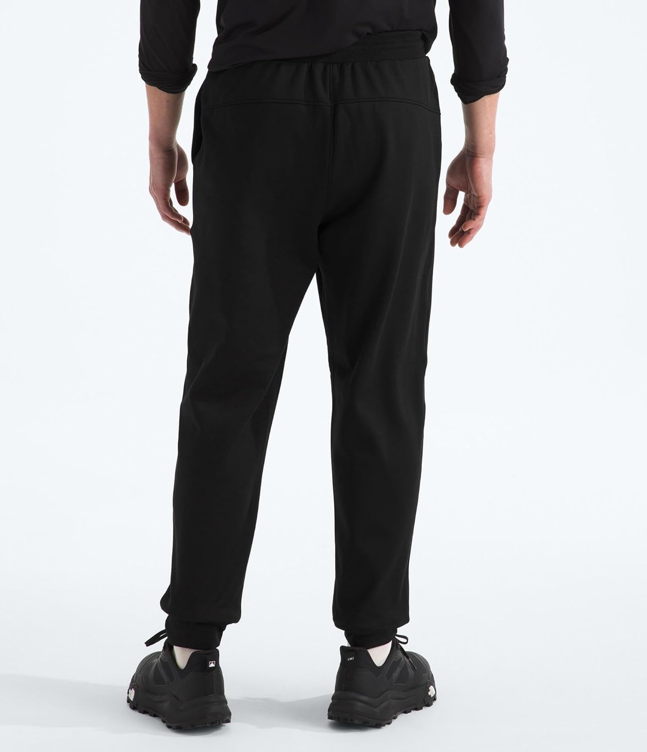 image:imageTHE NORTH FACE Mens TNF Performance Fleece SW Pant Internal Drawcord Ribbed Waistband amp Convenient Hand PocketsTnf Black