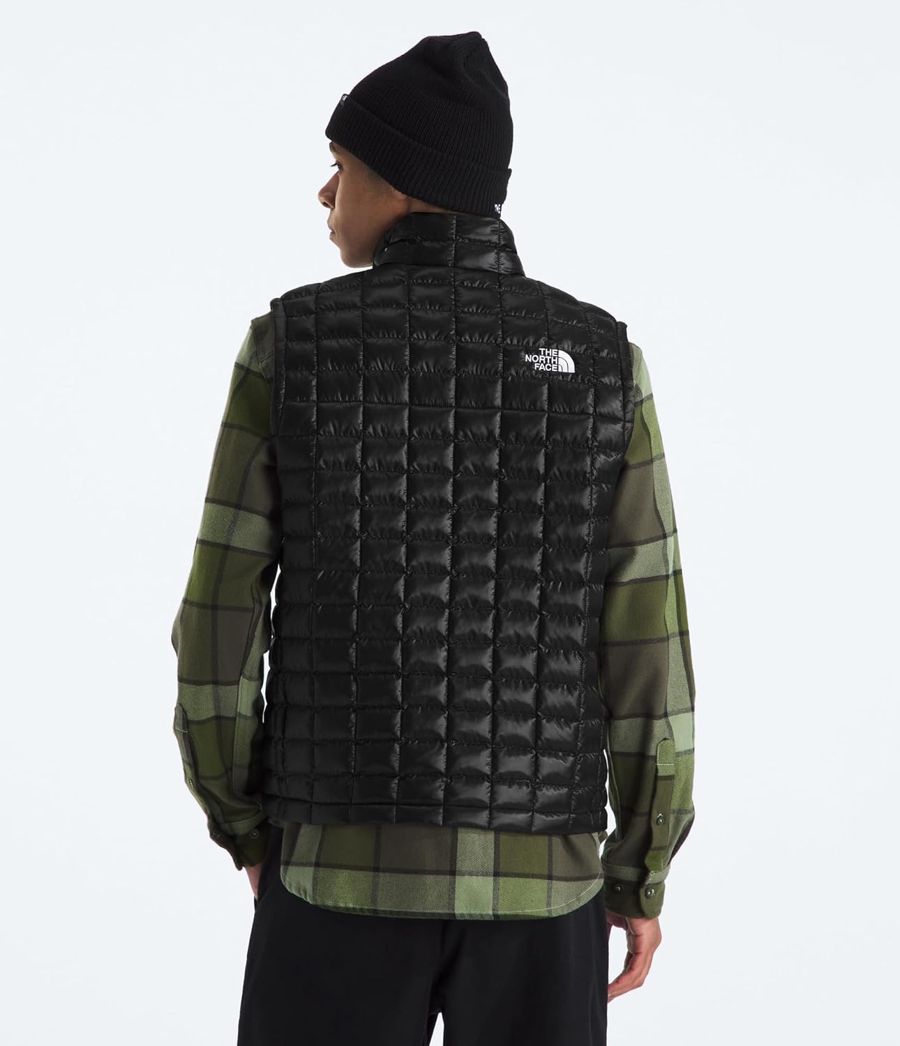 image:imageTHE NORTH FACE Mens Thermoball Vest Lightweight Zip Up Vest With Synthetic Insulation Wind Resistant amp Water RepellentTnf Black