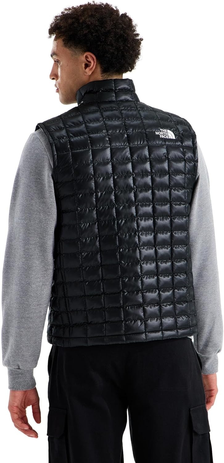 image:imageTHE NORTH FACE Mens Thermoball Vest Lightweight Zip Up Vest With Synthetic Insulation Wind Resistant amp Water RepellentTnf BlackTnf Black