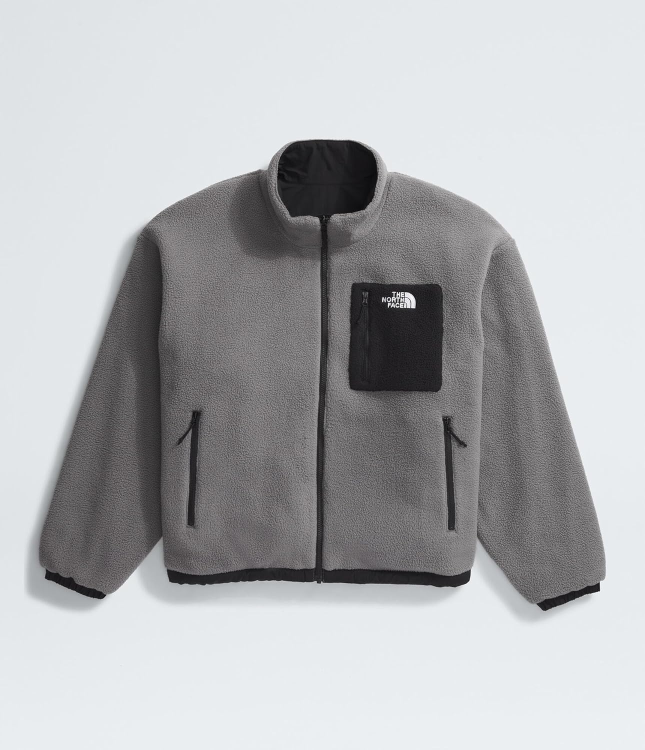 image:imageTHE NORTH FACE Mens Yumiori Reversible Jacket Water amp Wind Resistant Internal Cinch Cord Elastic Cuffs amp Zip PocketsTnf BlackSmoked Pearl