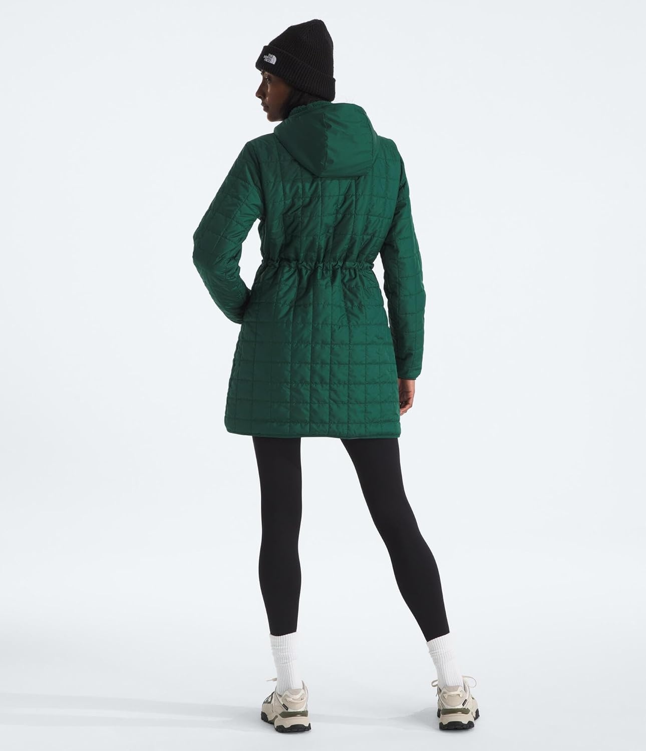 image:imageTHE NORTH FACE Womens Junction Insulated Parka Water Repellent Winter Jacket Packed With Insulation amp Secure Zip PocketsHunter Green