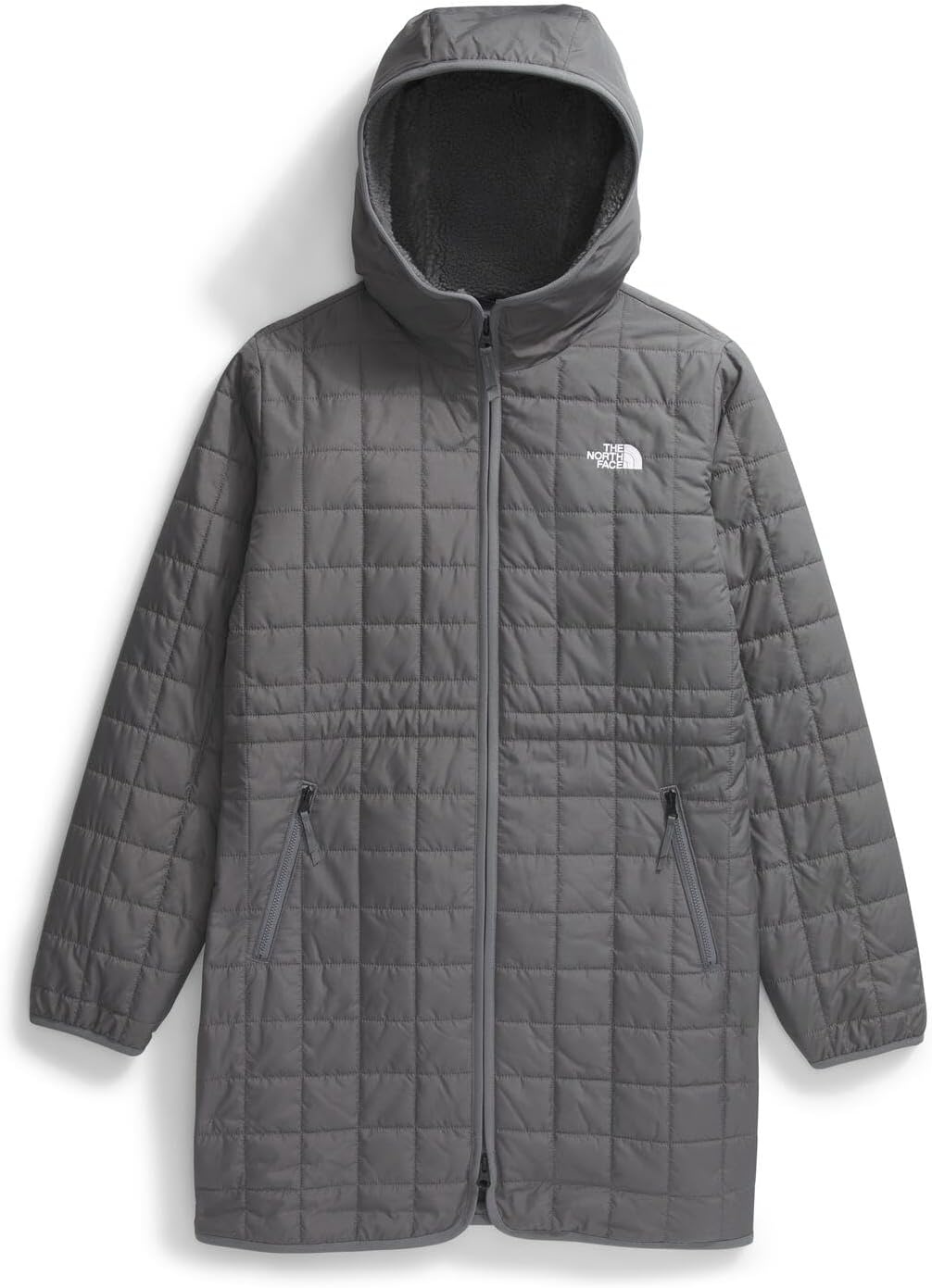image:imageTHE NORTH FACE Womens Junction Insulated Parka Water Repellent Winter Jacket Packed With Insulation amp Secure Zip PocketsSmoked Pearl