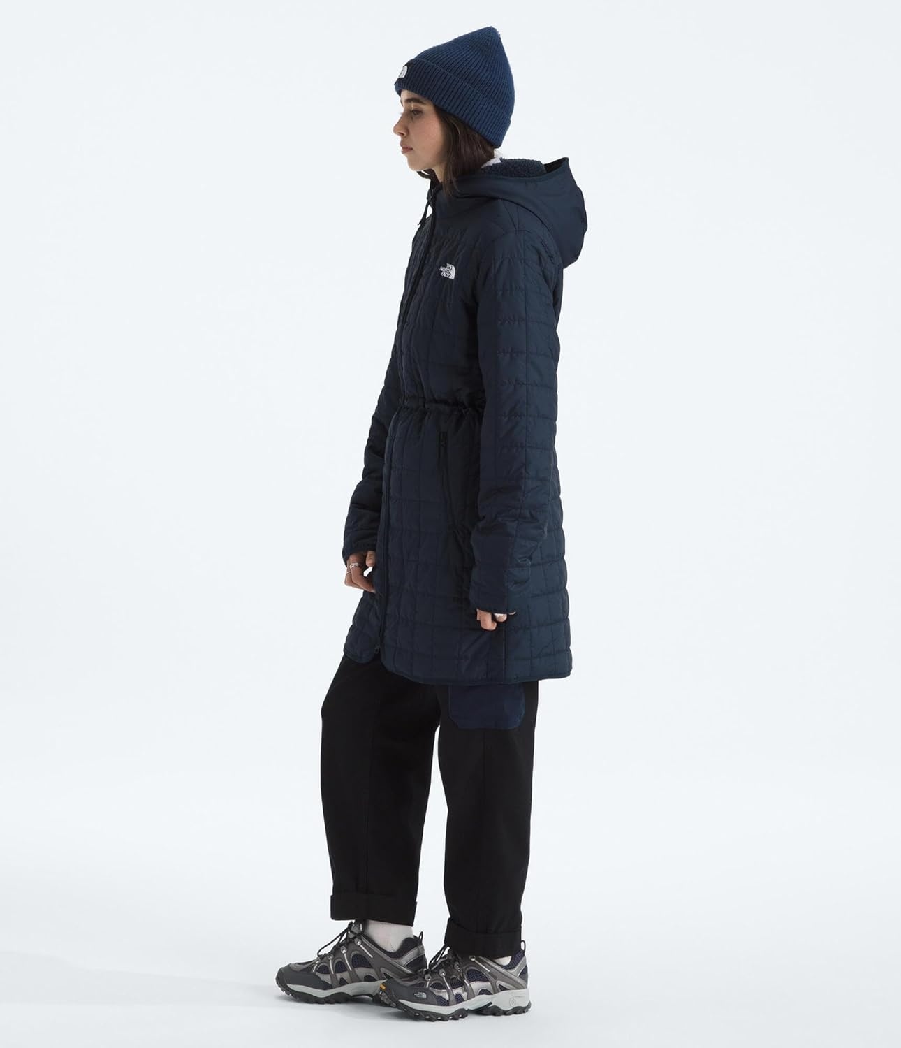 image:imageTHE NORTH FACE Womens Junction Insulated Parka Water Repellent Winter Jacket Packed With Insulation amp Secure Zip PocketsSummit Navy
