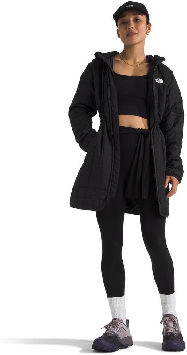 image:imageTHE NORTH FACE Womens Junction Insulated Parka Water Repellent Winter Jacket Packed With Insulation amp Secure Zip PocketsTnf Black
