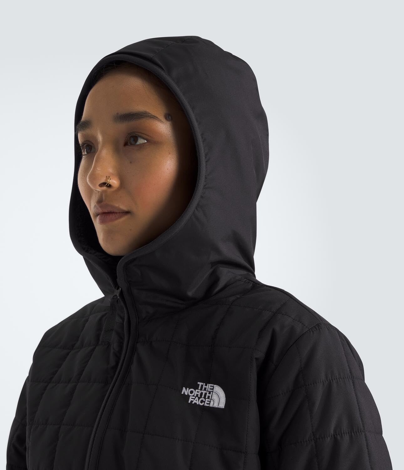 image:imageTHE NORTH FACE Womens Junction Insulated Parka Water Repellent Winter Jacket Packed With Insulation amp Secure Zip PocketsTnf Black