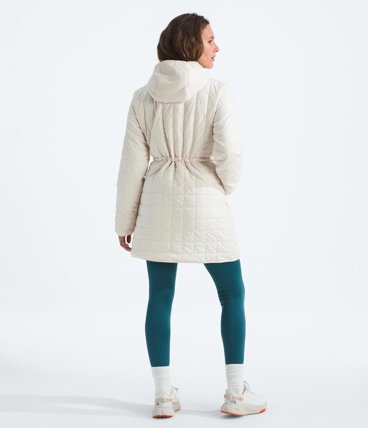 image:imageTHE NORTH FACE Womens Junction Insulated Parka Water Repellent Winter Jacket Packed With Insulation amp Secure Zip PocketsWhite Dune