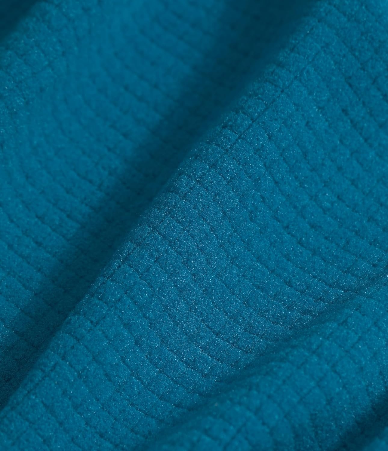 image:imageTHE NORTH FACE mens Cedar Trail Grid Fleece Quarter Zip Jacket Cold Weather Top With Durable Reinforced BindingsDusk Blue