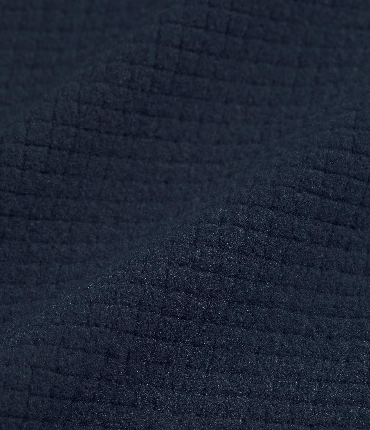 image:imageTHE NORTH FACE mens Cedar Trail Grid Fleece Quarter Zip Jacket Cold Weather Top With Durable Reinforced BindingsSummit Navy