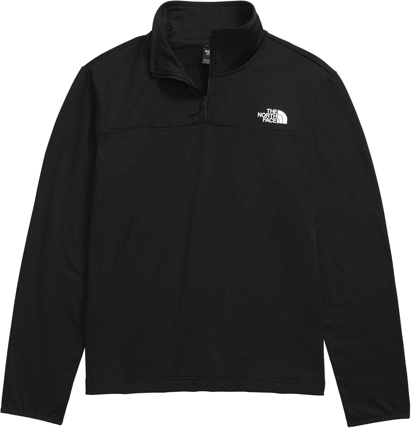 image:imageTHE NORTH FACE mens Cedar Trail Grid Fleece Quarter Zip Jacket Cold Weather Top With Durable Reinforced BindingsTnf Black