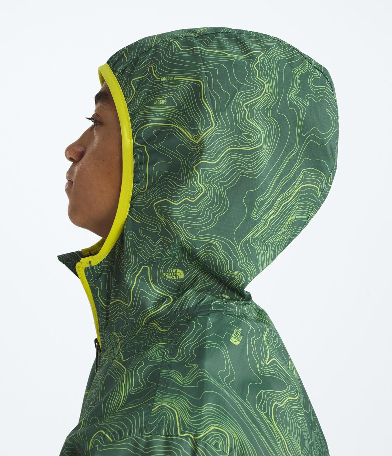 image:imageThe North Face Antora JacketDuck Green Tnf Topo Print