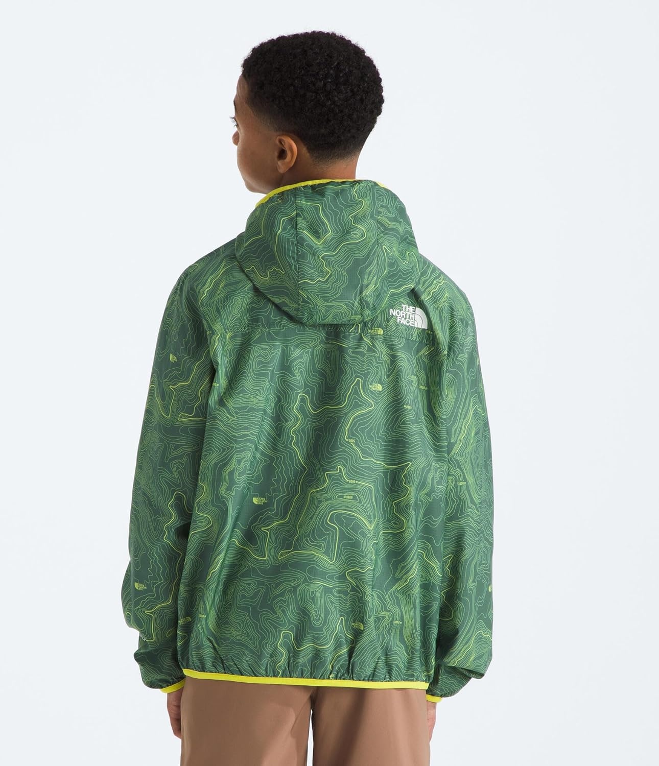 image:imageThe North Face Antora JacketDuck Green Tnf Topo Print