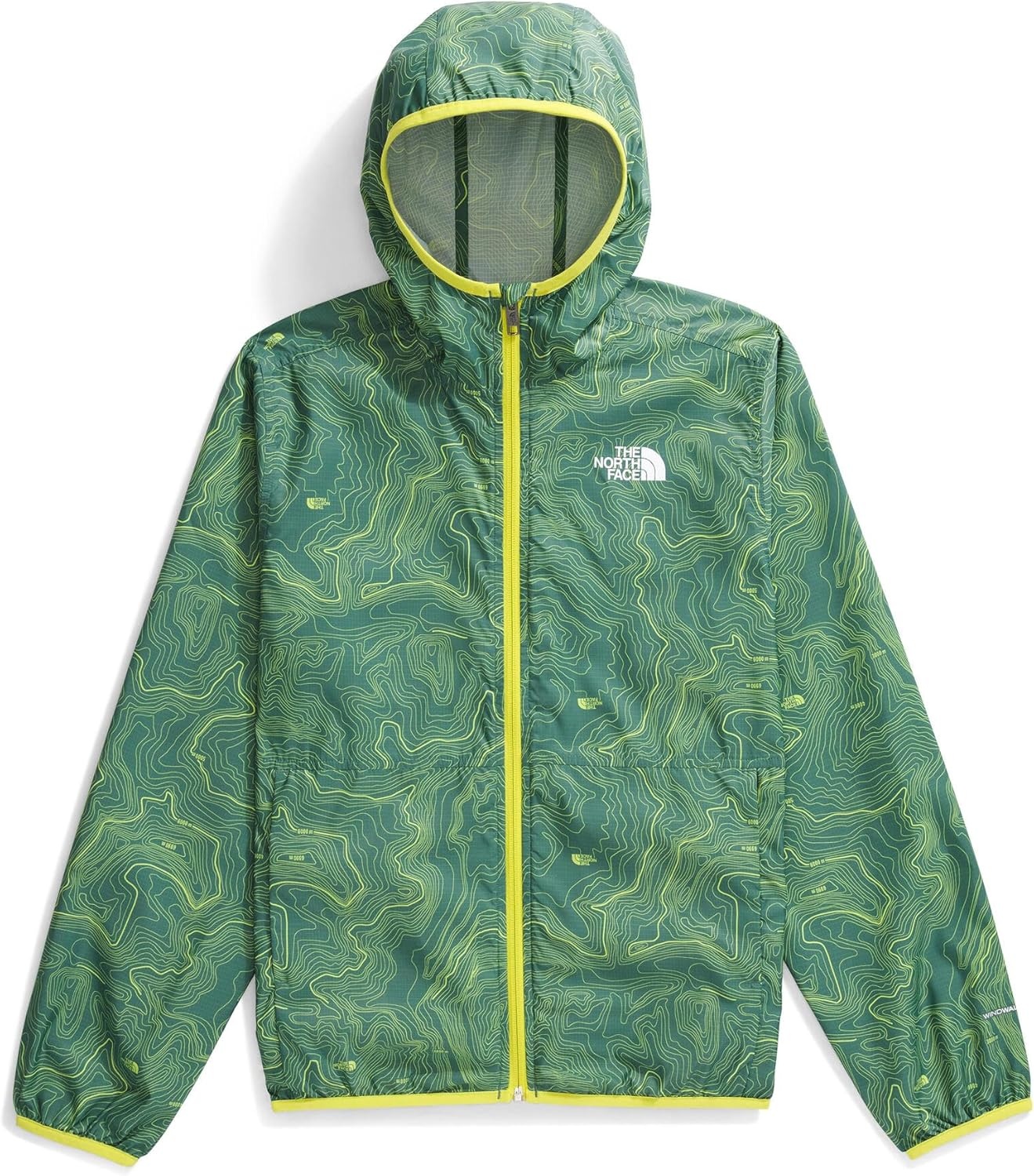 image:imageThe North Face Antora JacketDuck Green Tnf Topo Print