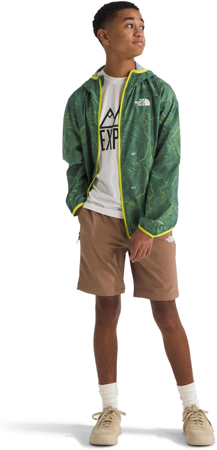 image:imageThe North Face Antora JacketDuck Green Tnf Topo Print