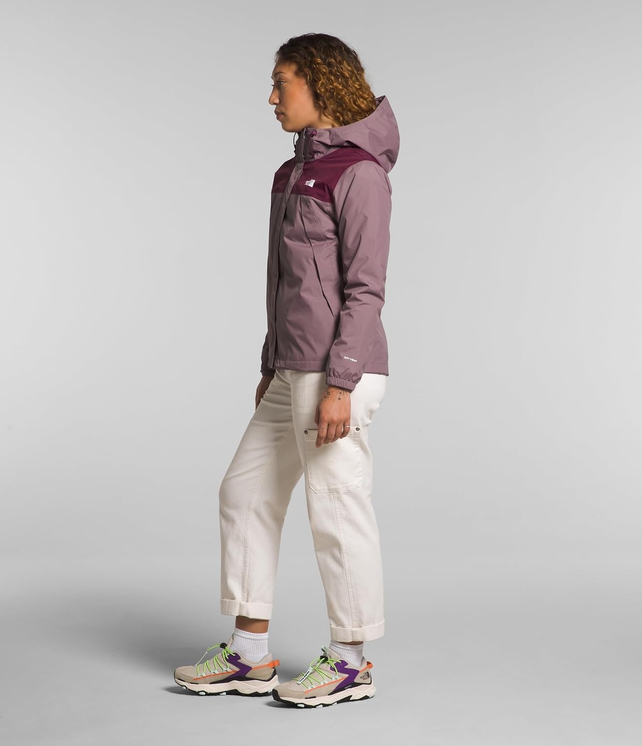 image:imageThe North Face Antora JacketFawn GreyBoysenberry
