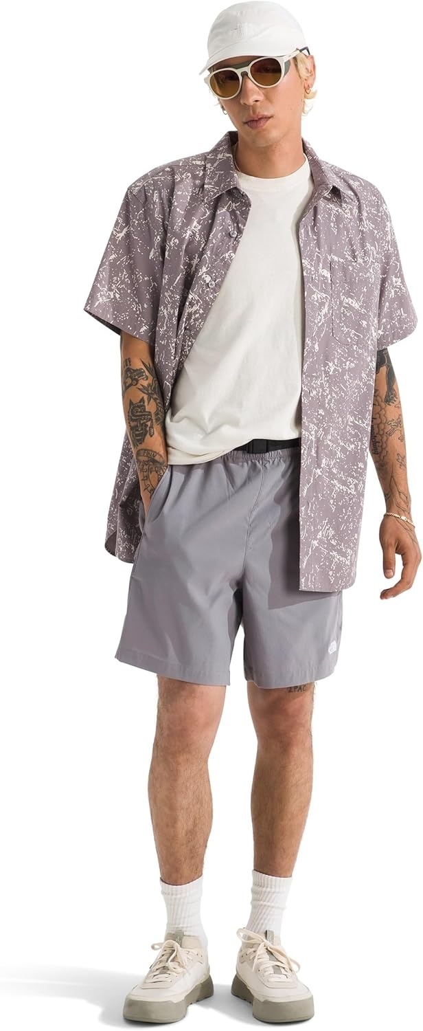 image:imageThe North Face Class V Pathfinder Belted Shorts 7Transcendent Grey