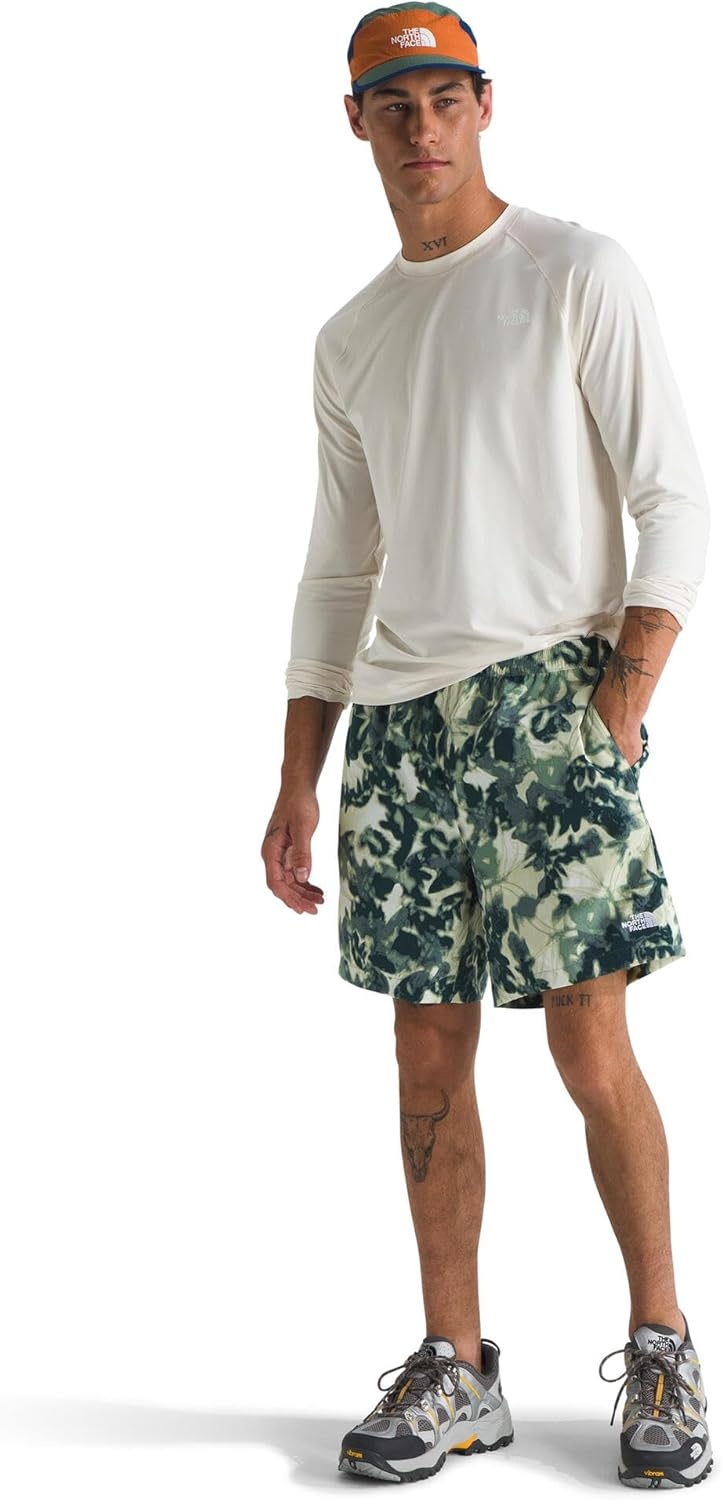 image:imageThe North Face Class V Pathfinder PullOn Shorts 7Duck Green Lux Print