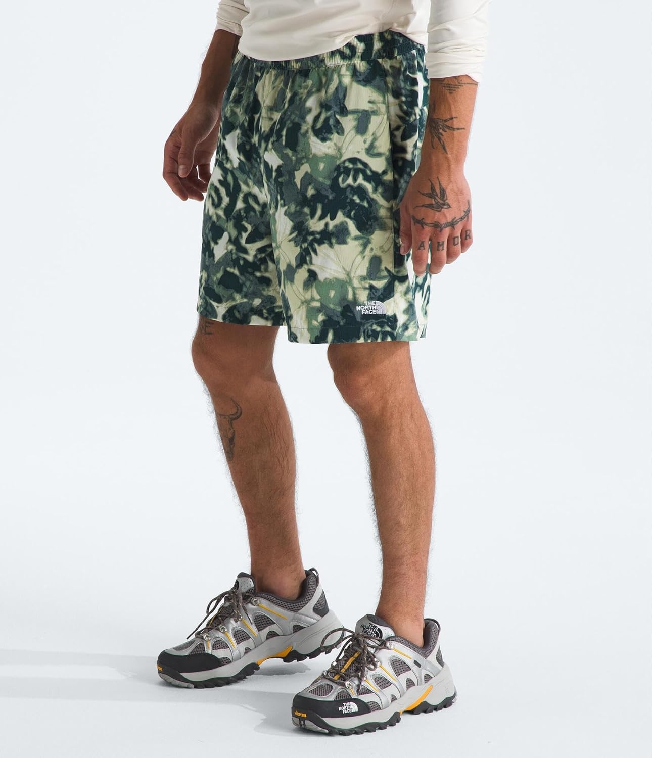 image:imageThe North Face Class V Pathfinder PullOn Shorts 7Duck Green Lux Print