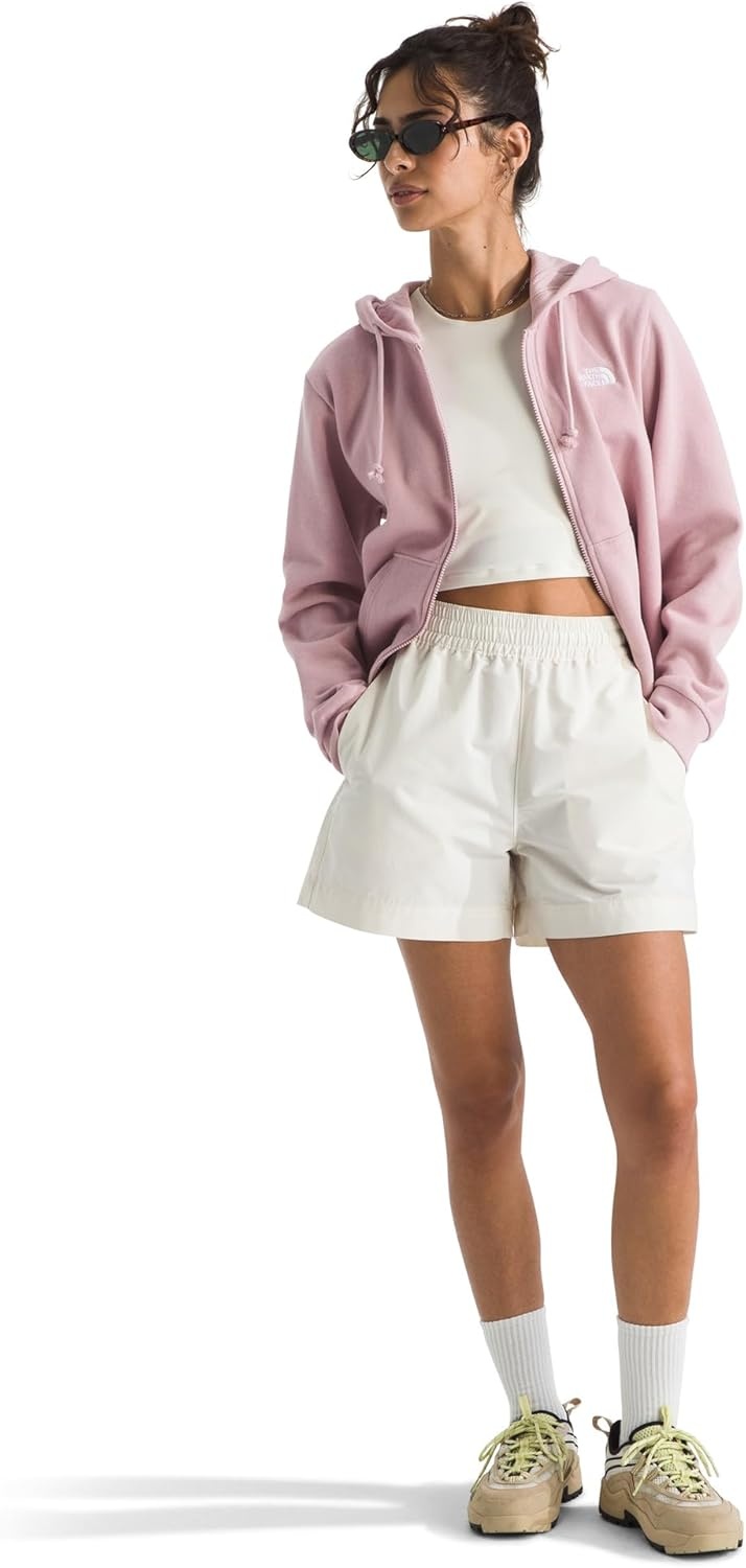image:imageThe North Face Evolution Simple Dome Regular Full Zip HoodieMetal Pink