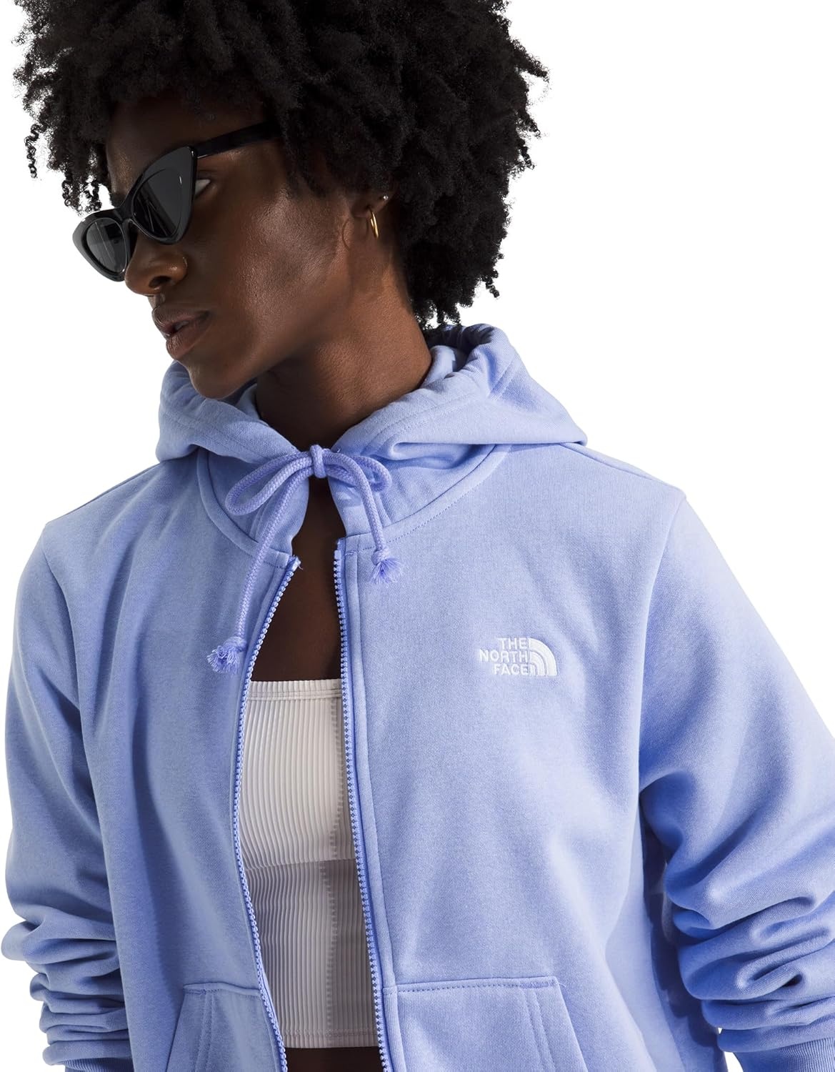 image:imageThe North Face Evolution Simple Dome Regular Full Zip HoodiePeriwinkle Glow