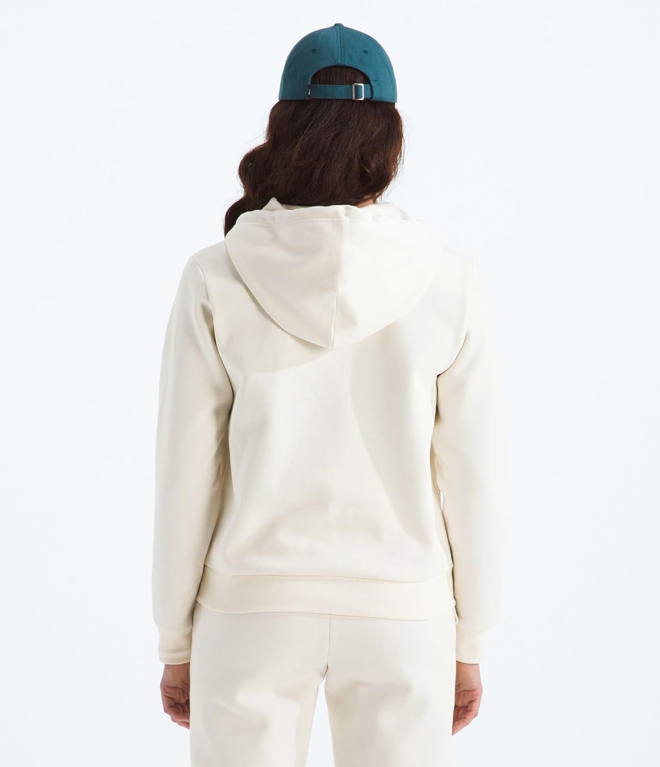 image:imageThe North Face Evolution Simple Dome Regular Full Zip HoodieWhite Dune