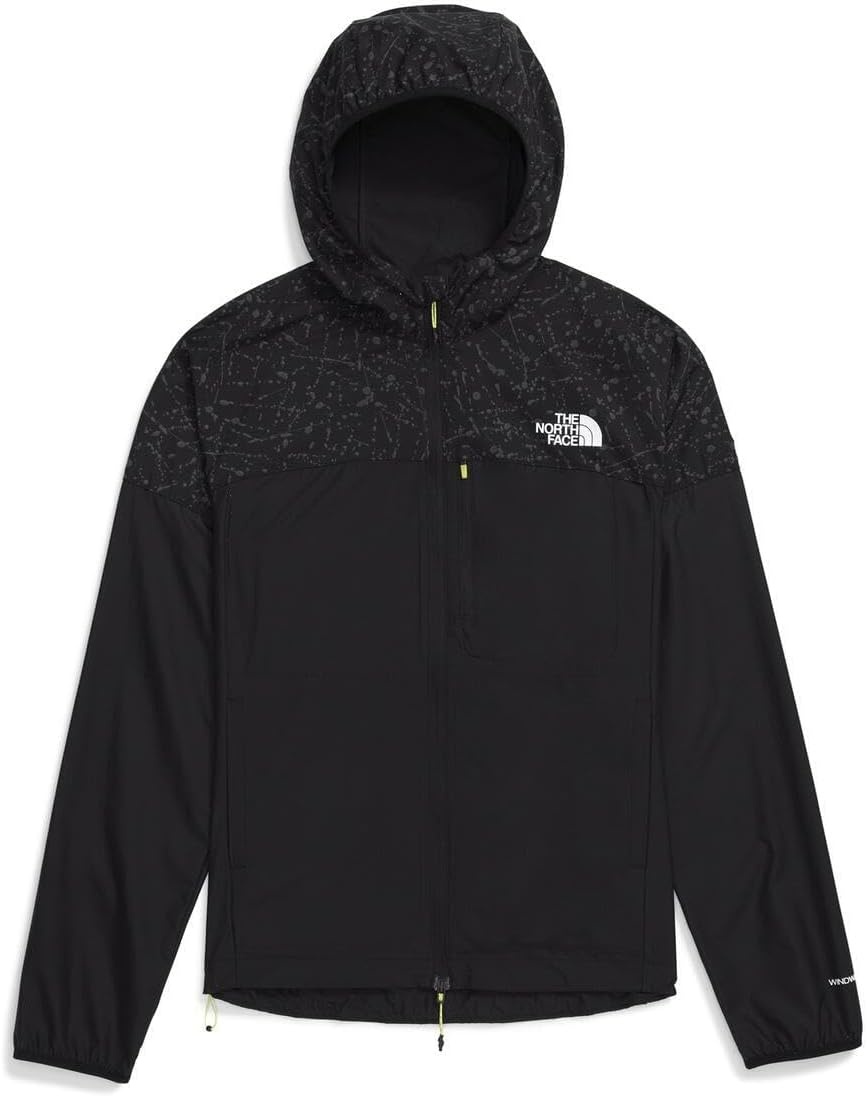 image:imageThe North Face Higher Run Wind JacketTnf BlackTnf Black Trail Reflective Print