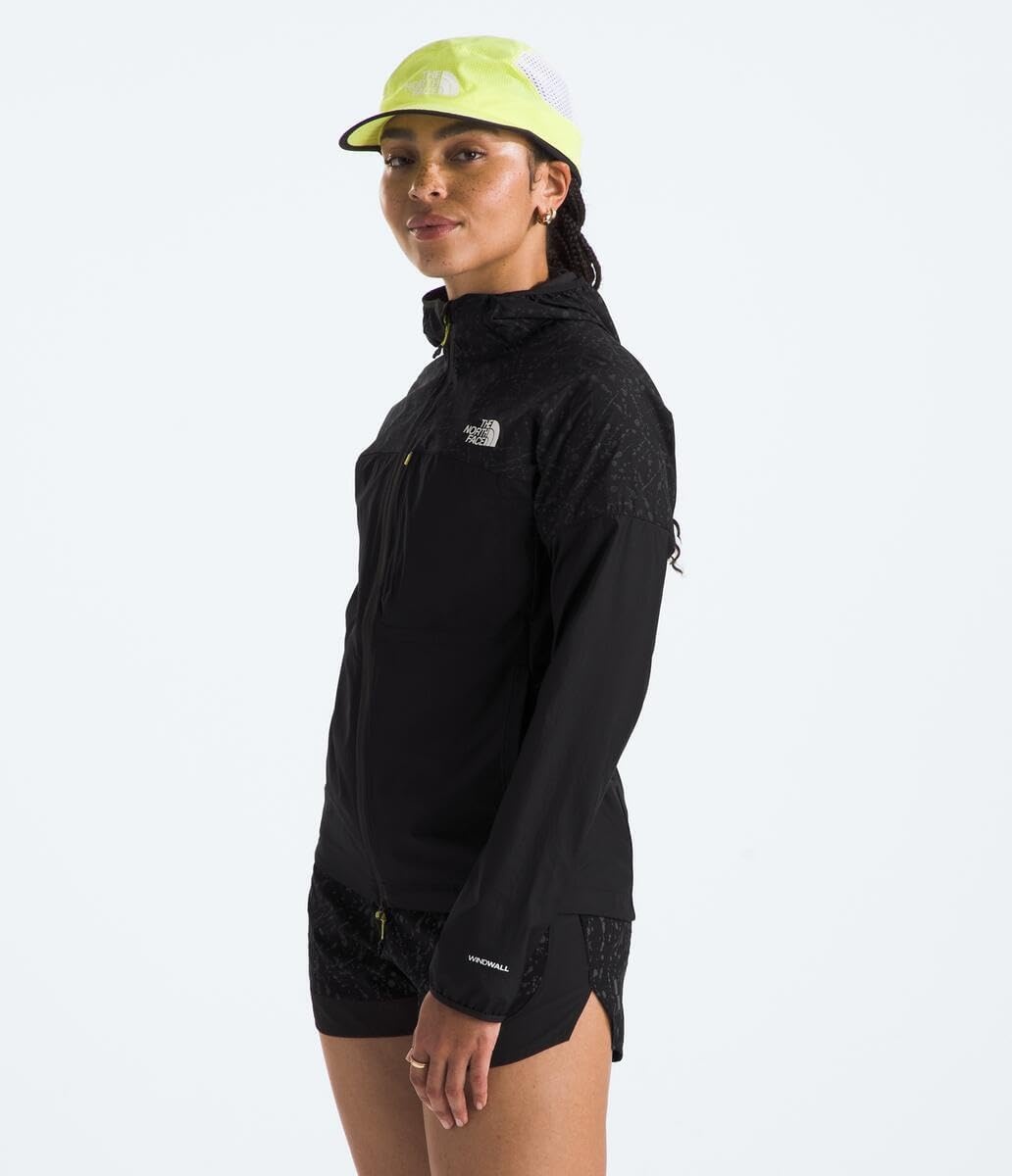 image:imageThe North Face Higher Run Wind JacketTnf BlackTnf Black Trail Reflective Print